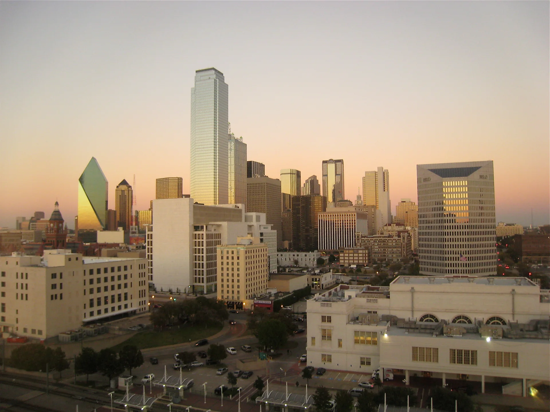 Dallas skyline — regional context, not a property listing